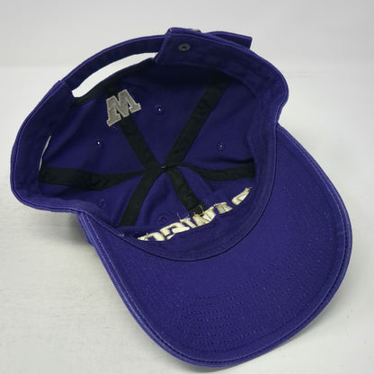 Adidas Washington Huskies NCAA Cap Blue Gold One Size Dawgs Logo Strapback Hat