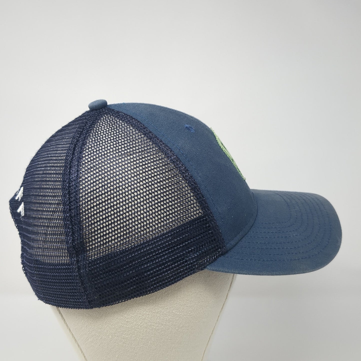 RTR Staff Trucker Hat Blue One Size Adjustable Embroidered Mesh Back Ouray