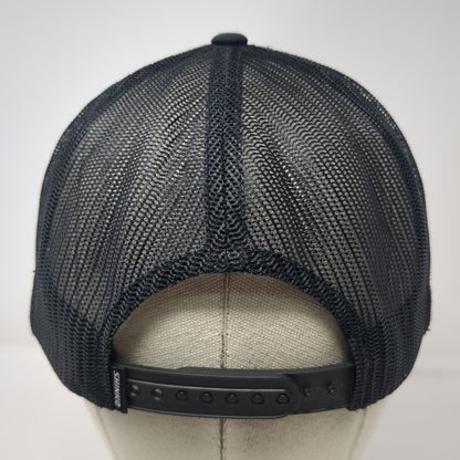 Shinko Trucker Hat Black One Size Motorcycle Tires Mesh Back Logo Patch Snapback