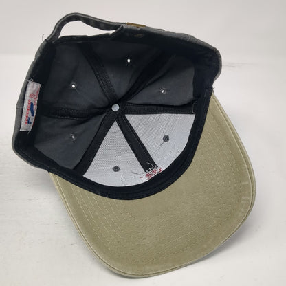Toppers Inc Baseball Cap Gray Beige One Size Paper Chemical Slideback Cotton Hat