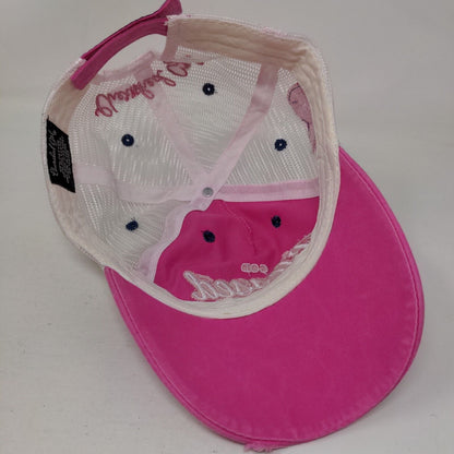 God Bless This Mess Trucker Hat Pink OSFM Mesh Back Embroidered Cherished Girl