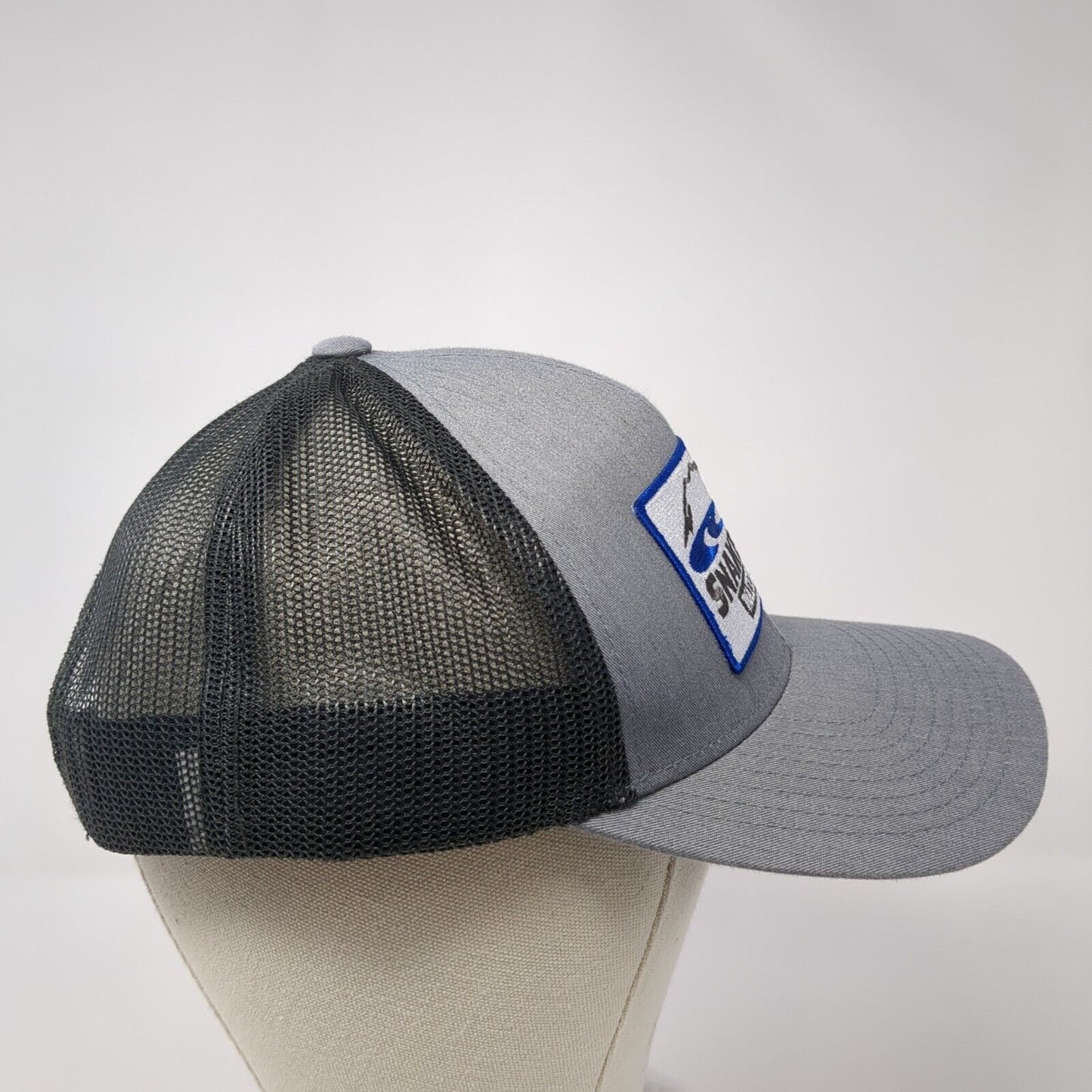 Snake River Waterkeeper Snapback Trucker Hat Gray OS Adjustable Pacific Headwear