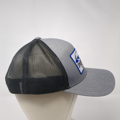 Snake River Waterkeeper Snapback Trucker Hat Gray OS Adjustable Pacific Headwear