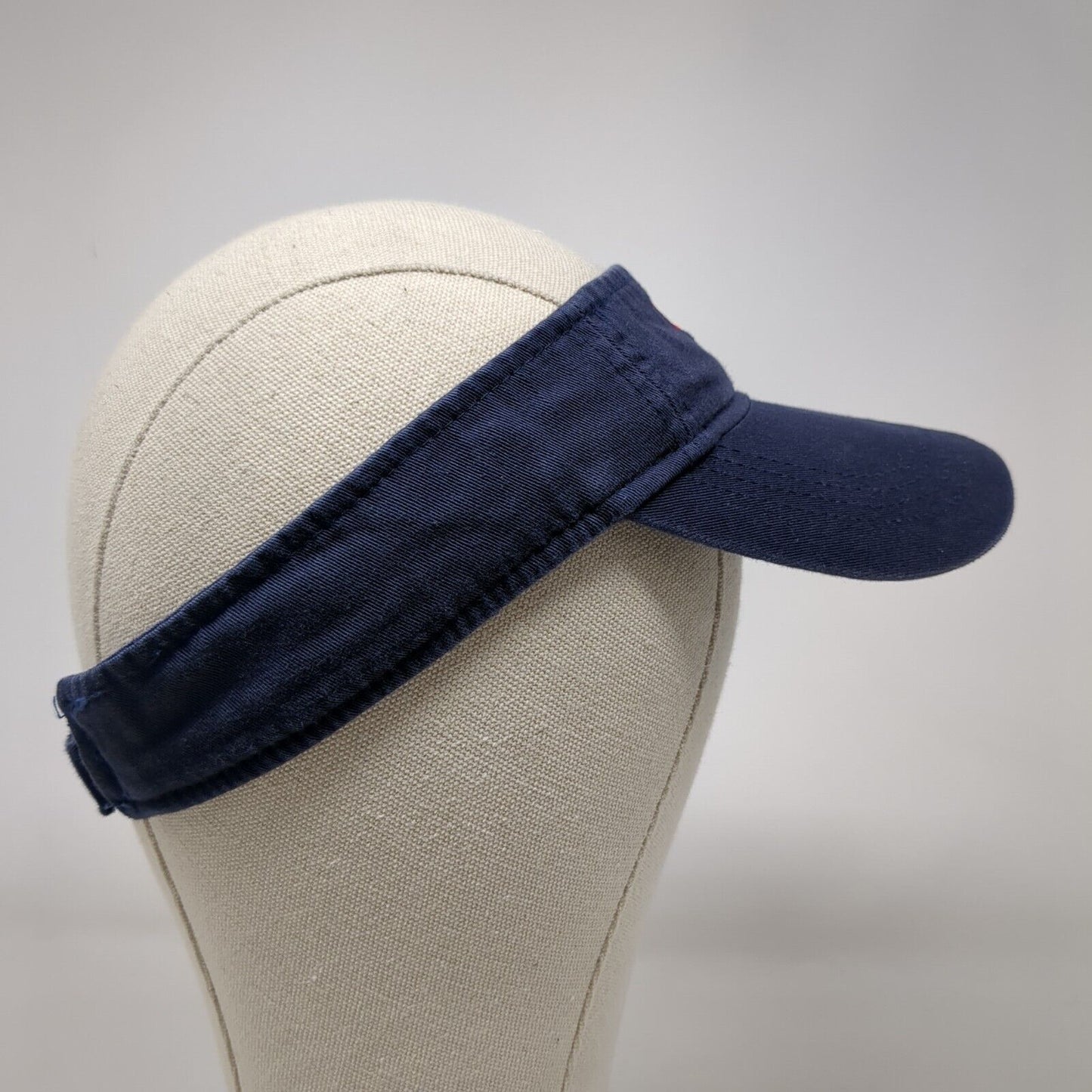 OCBP Alumni Hesit Insurance Strapback Sun Visor Hat Blue OSFA Adjustable Anvil