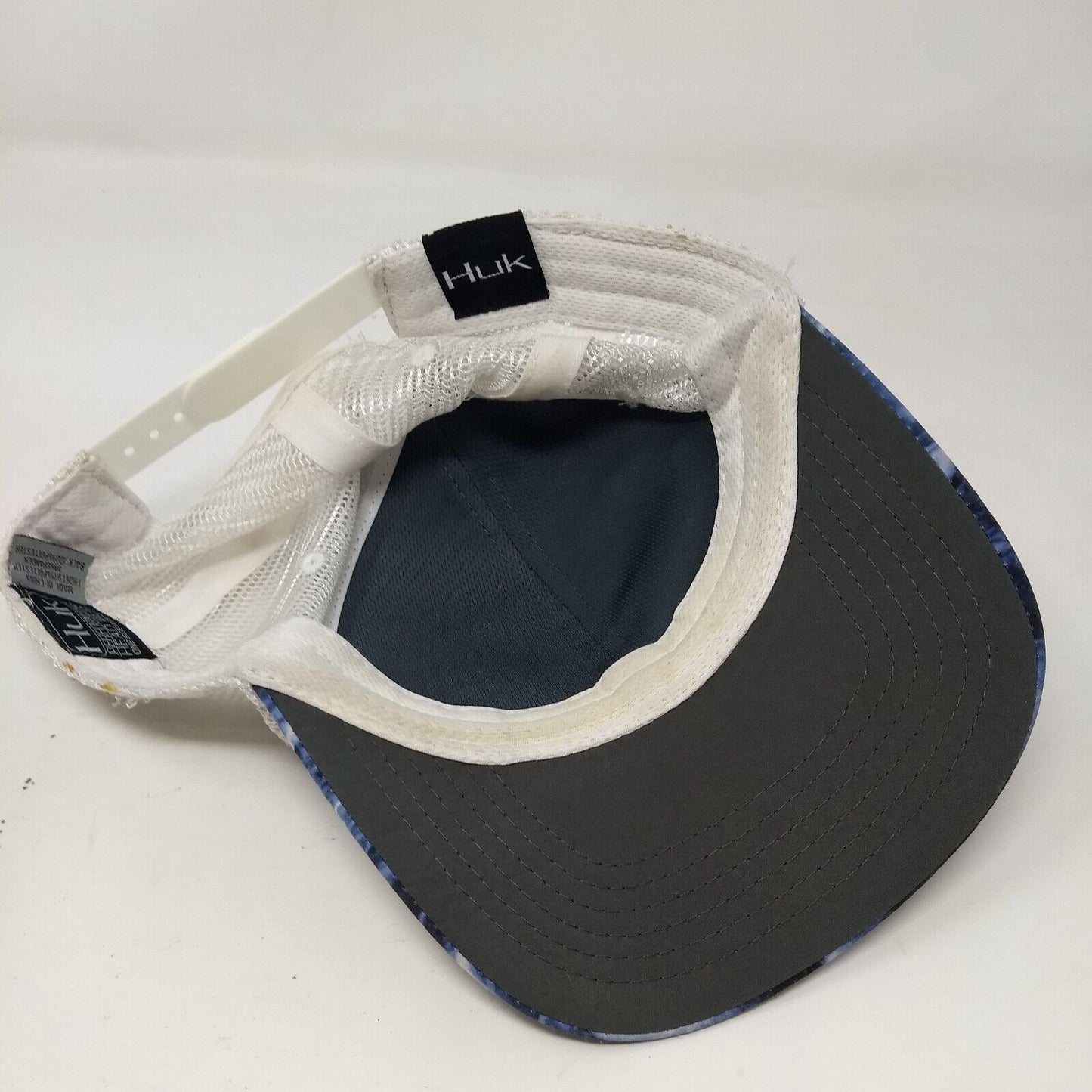 Huk Snapback Trucker Hat Multi OSFM Mesh Back Camo Embroidered Fishing