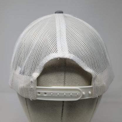 Port Authority Trucker Hat Gray One Size Mesh Snapback Mercy Hospital Logo Hat
