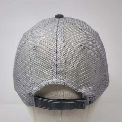 Yellowstone Dutton Ranch Strapback Trucker Hat Gray One Size Adjustable