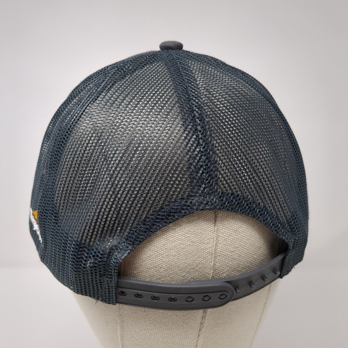 Cradlepoint Snapback Trucker Hat Gray OS Adjustable Mesh Back Port Authority