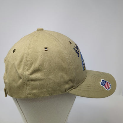 Western Associates Baseball Cap Beige One Size Union Pacific St Louis Team Hat