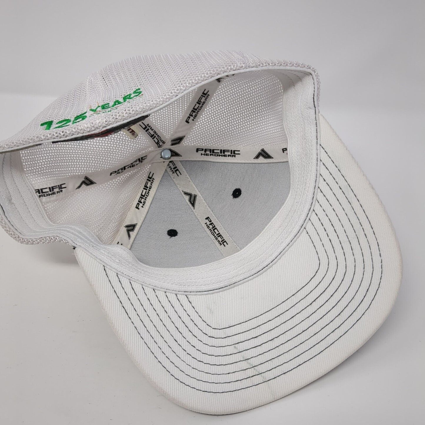 Scoular Fitted Mesh Back Trucker Hat Black 6 7/8-7 3/8 Pacific Headwear