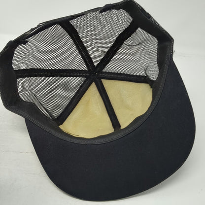 New Holland Trucker Hat Black Mesh Snapback Scrambled Eggs Brim hat Vintage