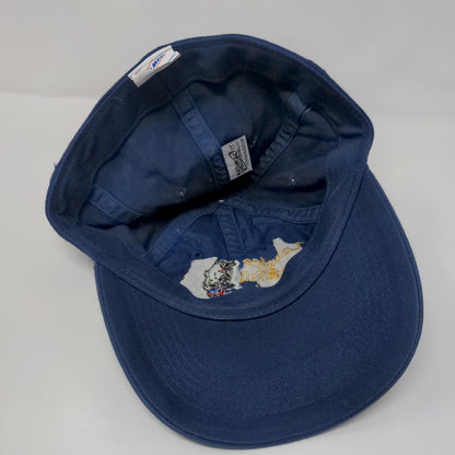 Labadee Dragon's Tail Coaster Fitted Hat Blue S/M Embroidered 6 Panel Cameo