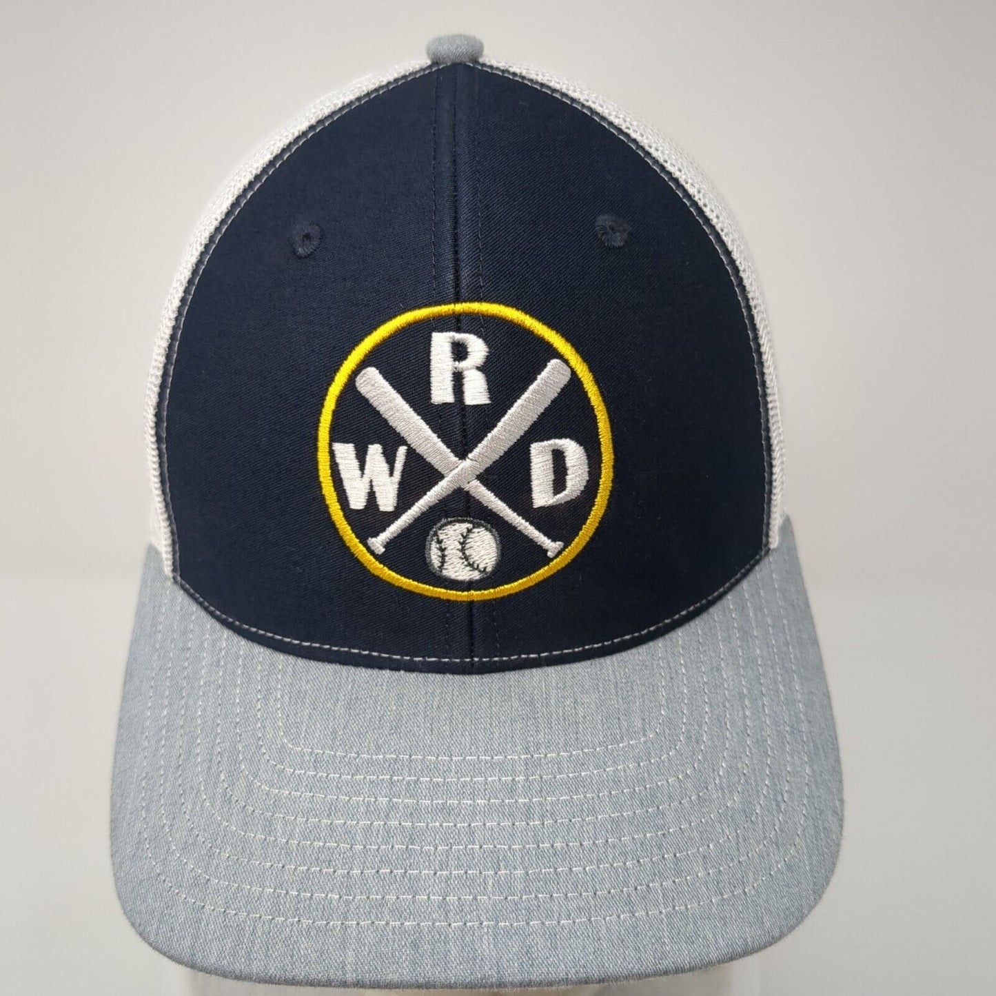 WRD Baseball Snapback Trucker Hat Multi OSFA Mesh Back Embroidered