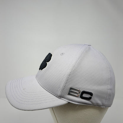 Black Clover Live Lucky Fitted Hat Gray S/M Memory Fit Stretch 6 Panel