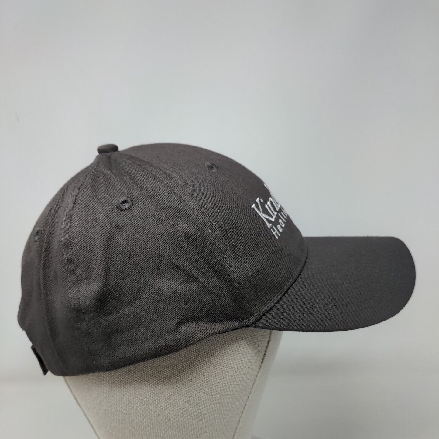 Kindred Healthcare Strapback Hat Gray OSFA Embroidered Hit Wear