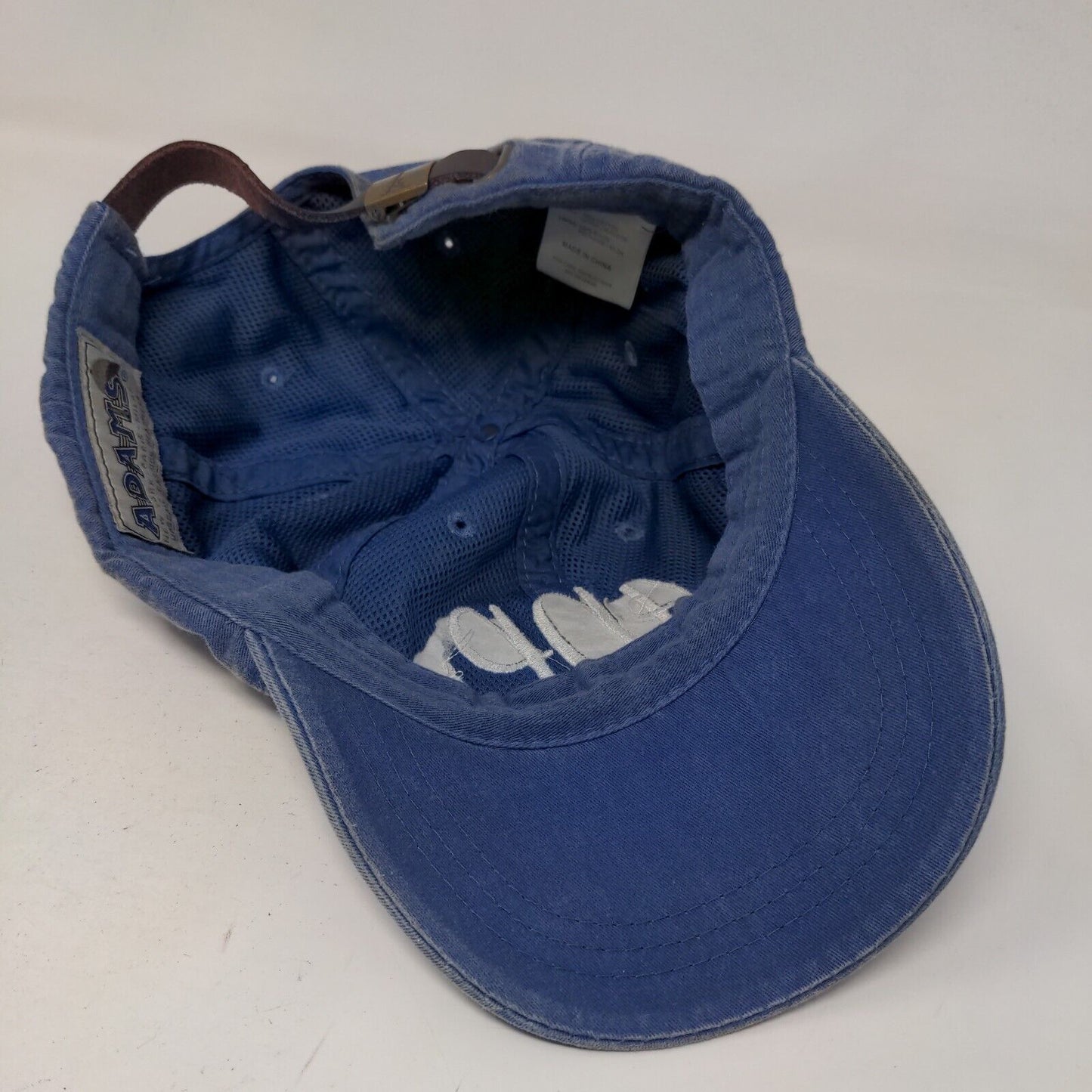 ADPi Slideback Hat Blue One Size Embroidered Lined Adjustable