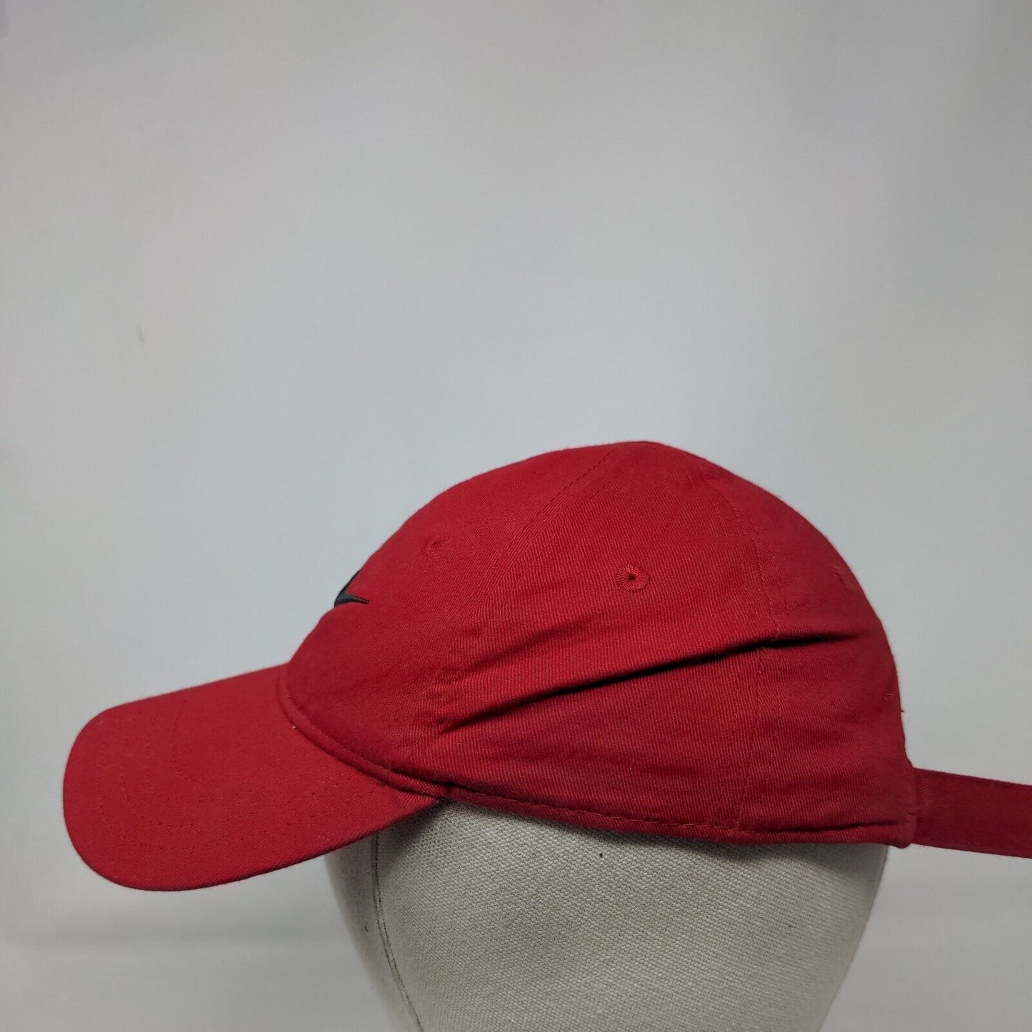 Nike Toddler Strapback Hat Red One Size Adjustable Embroidered SwooshJust Do It
