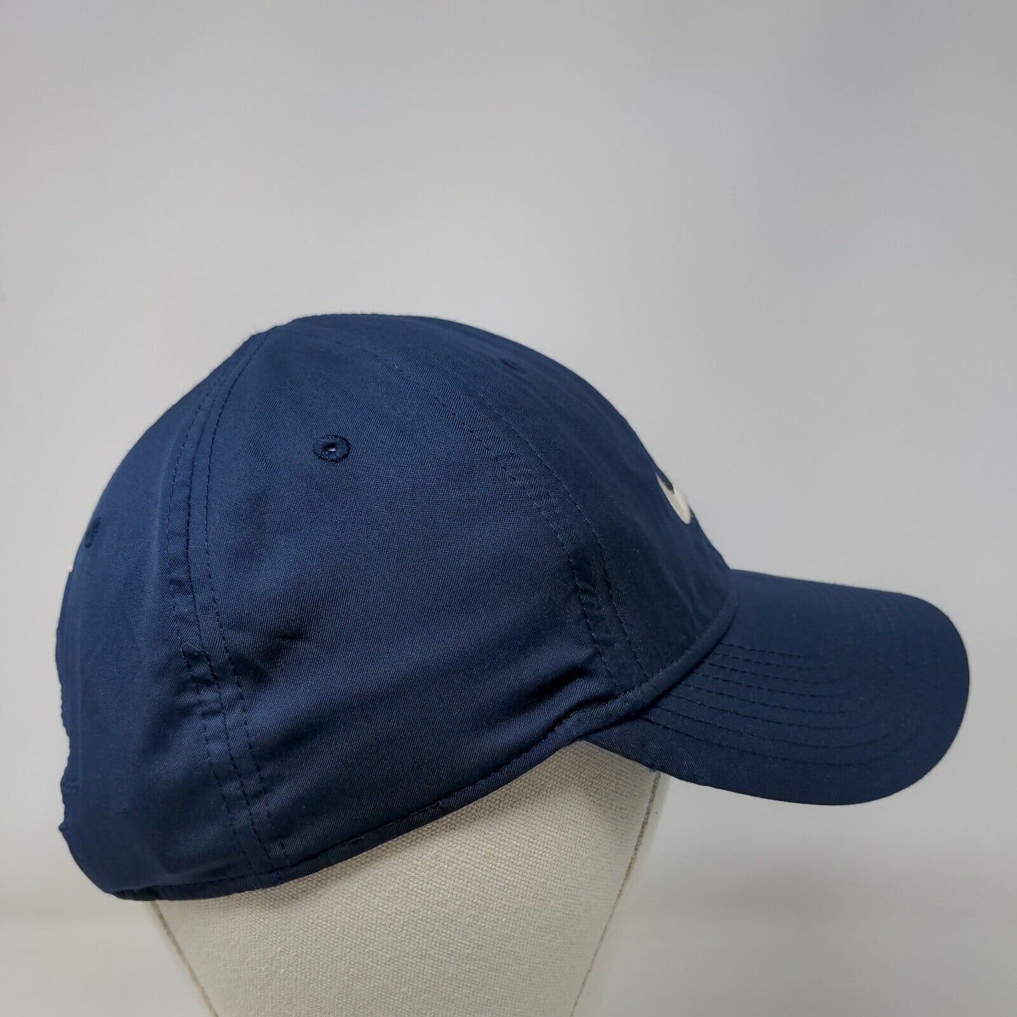 Nike Legacy 91 Slideback Golf Hat Blue OSFM Embroidered Swoosh Dri-Fit