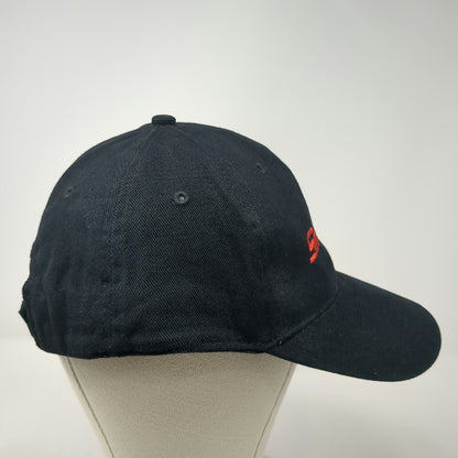 Wild Baseball Cap Black One Size Snap-on Embroidered Adjustable Strapback Hat