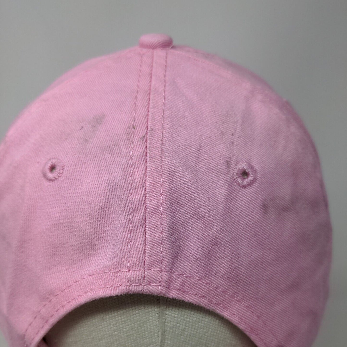 The Players Golf Slideback Hat Pink OSFA Embroidered Adjustable 6 Panel