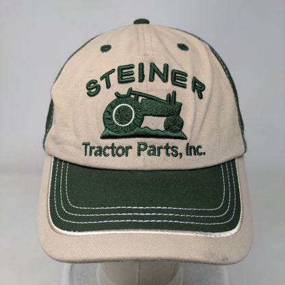 Steiner Tractor Parts Strapback Hat Multi One Size Embroidered Colorblock