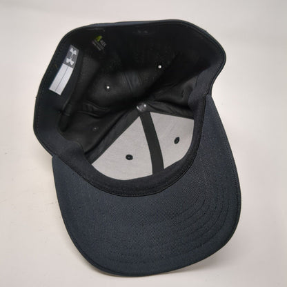Under Armour Fitted Hat Blue Youth Small/Medium A-Flex Solid 6 Panel