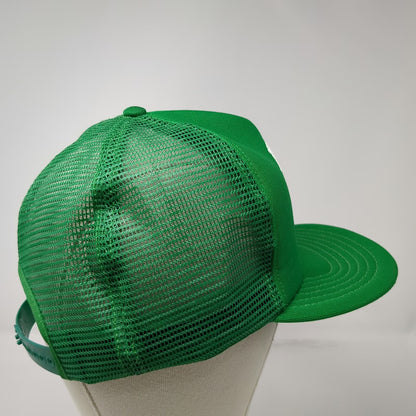 Green One Size Trucker Hat White Mesh Back Snapback Lamb HH Animal Farm Graphic