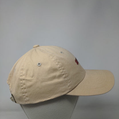 Facet Slideback Hat Tan One Size Adjustable Embroidered Oakmark