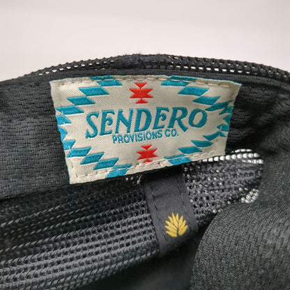 Sendero Provisions Co. Trucker Hat Black One Size Cowboy Mesh Foam Front Rope