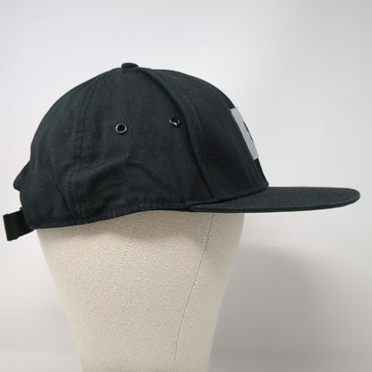 Jackson Hole Baseball Cap Black OSFM Strapback Organic Cotton Canvas Hat Bronco