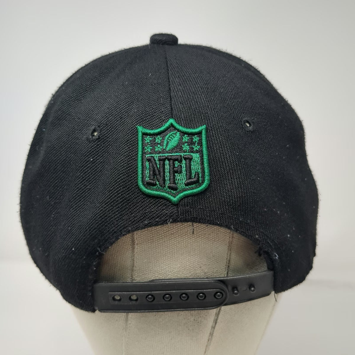 New York Jets NFL New Era Snapback Hat Black M 9FIFTY Flat Brim Logo
