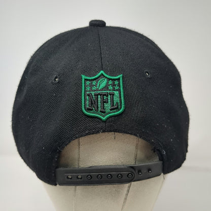 New York Jets NFL New Era Snapback Hat Black M 9FIFTY Flat Brim Logo
