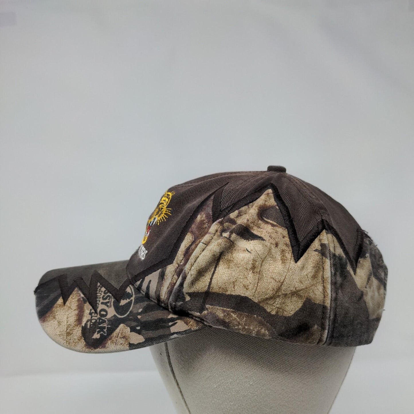 Cougar MI Archers Slideback Hat Multi OSFA Embroidered Camo Trim