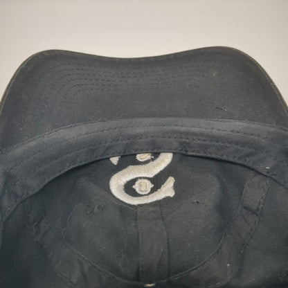 SOS Slideback Hat Brown One Size Adjustable Embroidered Solid 6 Panel