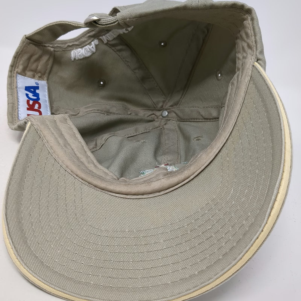 USGA Baseball Cap Beige One Size 2013 U.S. Open Merion Member Golf Hat Strapback