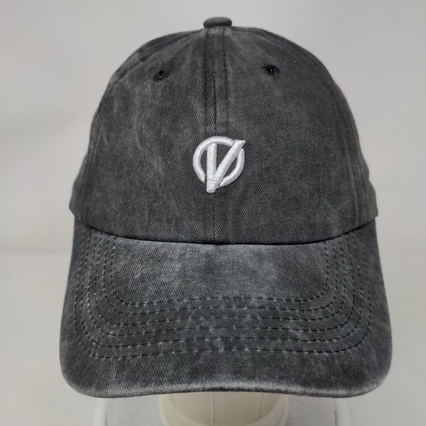 Vaporesso Slideback Hat Gray One Size Embroidered Adjustable 6 Panel