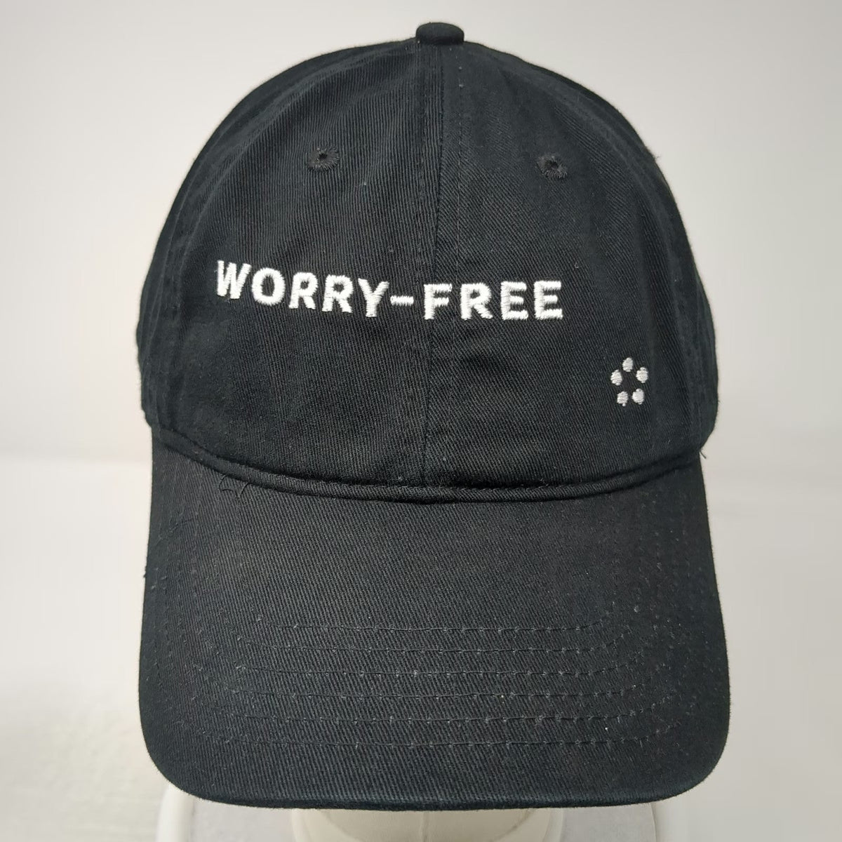 econscious Baseball Cap Black One Size Worry-Free Embroidered Organic Cotton Hat
