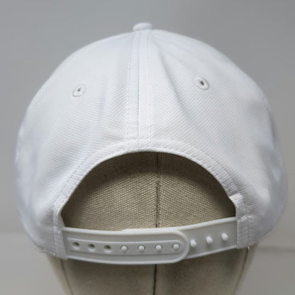 Cap America 5 Panel White One Size Hat Demo Day 10th Anniversary Rope Snapback
