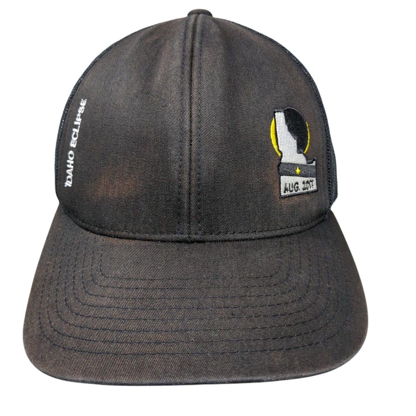 Idaho Eclipse Aug. 2017 Snapback Trucker Hat Black OSFA Pacific Headwear