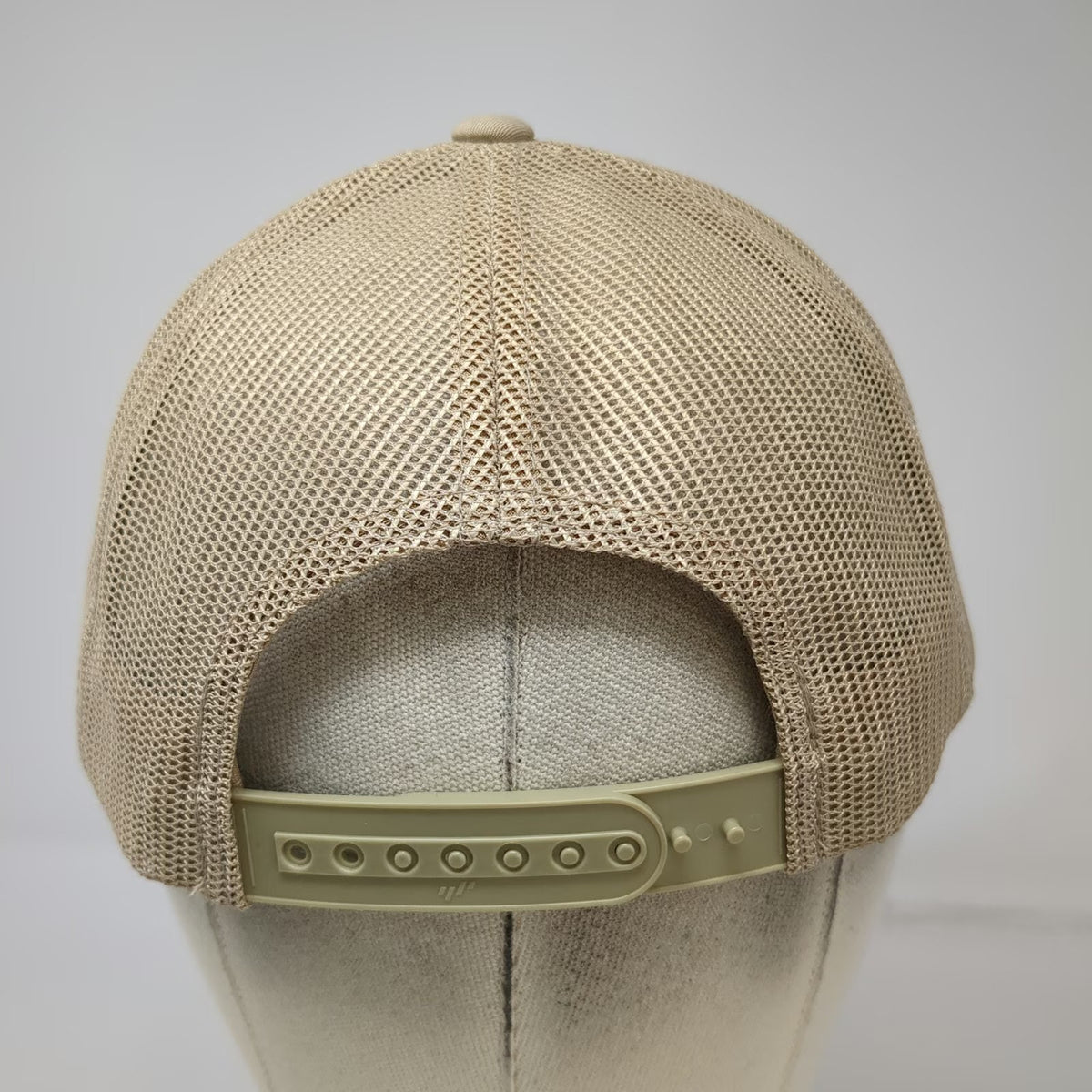 Yupoong Trucker Hat Beige One Size FCKLIGHTBARS Performance Lighting Mesh Back