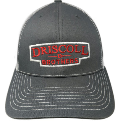 Richardson Trucker Hat Gray One Size Driscoll Brothers Potato Mascot Snapback