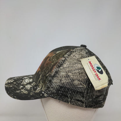RK Oil LLC Strapback Trucker Hat Camouflage OSFM Adjustable Mesh Back W/Tags