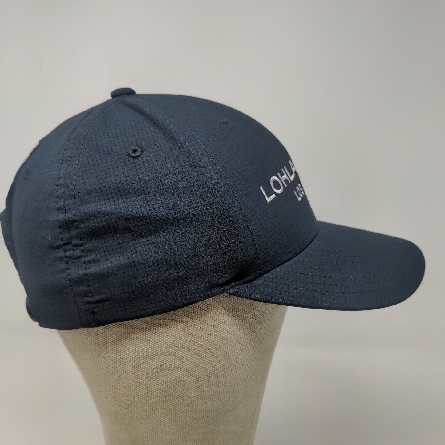 Port Authority Men's Snapback Hat Black OSFA Embroidered Andretti Logo Polyester