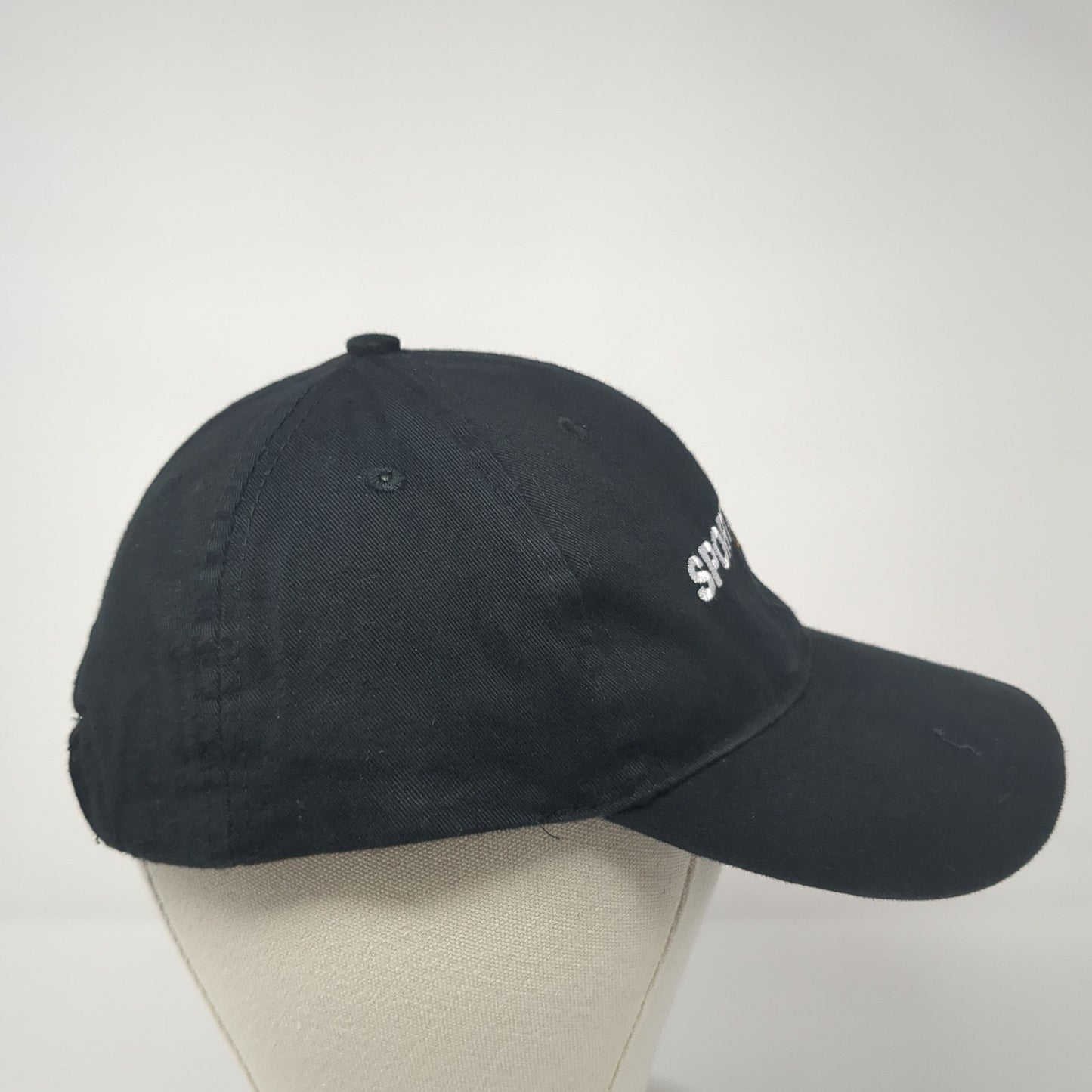 Sportsman Channel Strapback Hat Black One Size Adjustable Apollo USA
