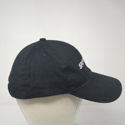 Sportsman Channel Strapback Hat Black One Size Adjustable Apollo USA