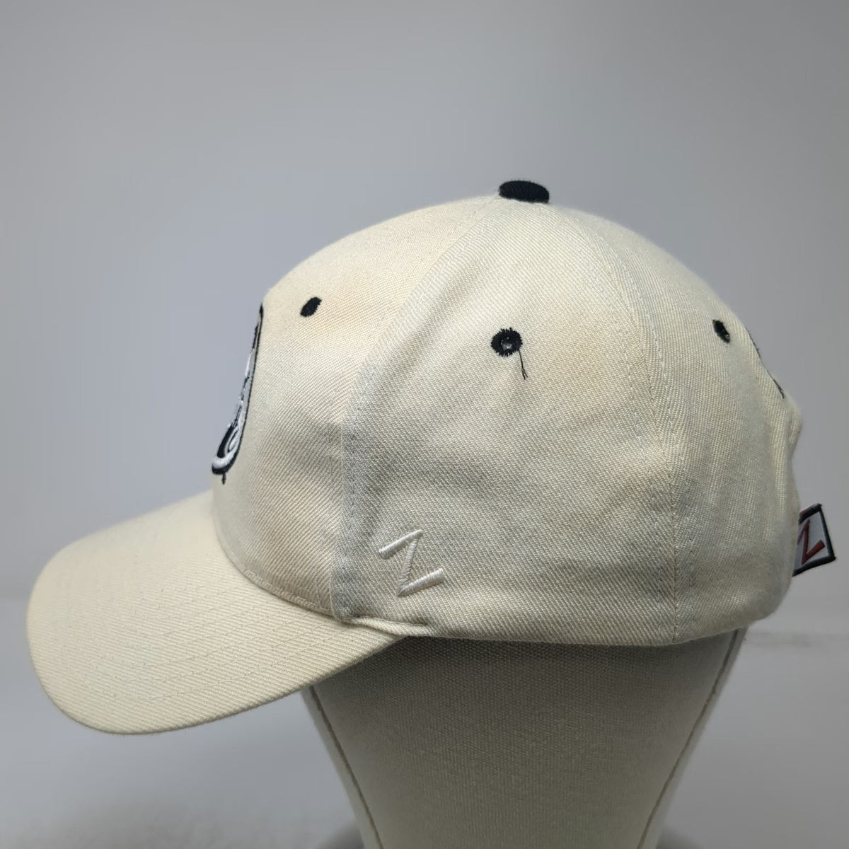 Colorado State Rams NCAA Zephyr Snapback Hat Beige One Size Wool Blend Ram Logo
