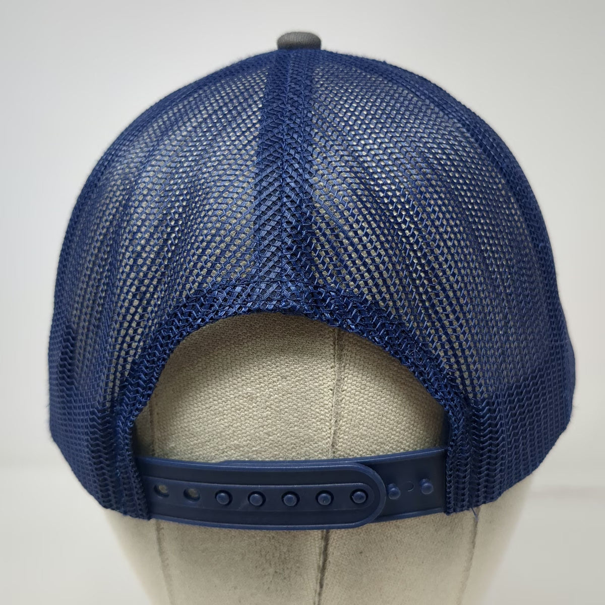 Port Authority Trucker Hat Gray Blue One Size Dunlap Hatchery Pick Up Chicks Hat