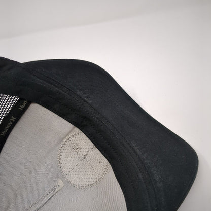 Hurley Supply Snapback Mesh Back Trucker Hat Black One Size Yupoong