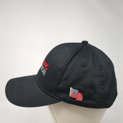 Helwig Carbon Since 1928 Strapback Hat Black One Size Adjustable 6 Panel