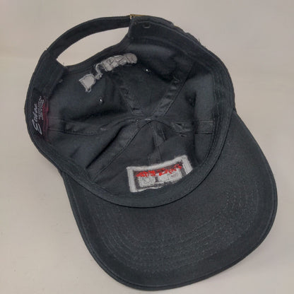 Playlist Bottle D'Usse Slideback Hat Black OSFA Adjustable Embroidered Eikos